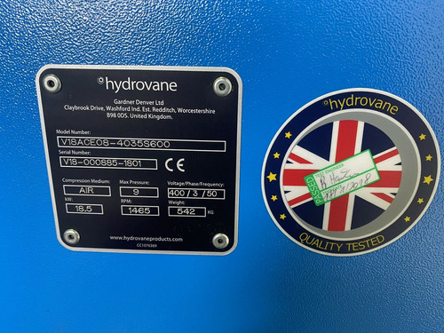 Hydrovane HV18 Rotary Vane Air Compressor, photo 7