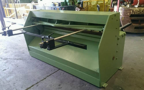 Jorg Model 4054 Mechanical Sheet Metal Guillotine 2m x 4mm, photo 3