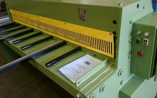 Jorg Model 4054 Mechanical Sheet Metal Guillotine 2m x 4mm, photo 4