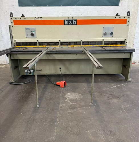 K & B 3m x 6mm Hydraulic Guillotine, photo 2