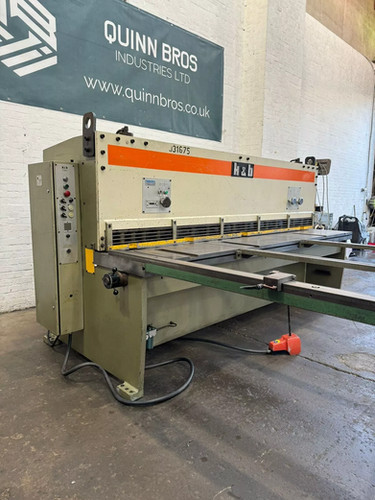 K & B 3m x 6mm Hydraulic Guillotine, photo 5