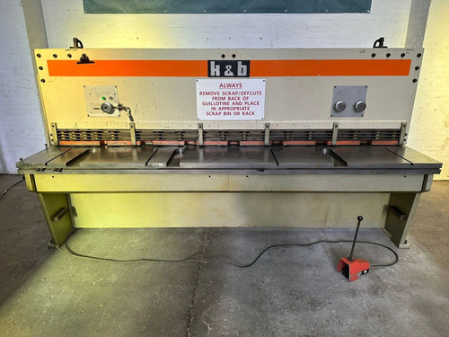 K & B 6mm Hydraulic Sheet Metal Guillotine, photo 2