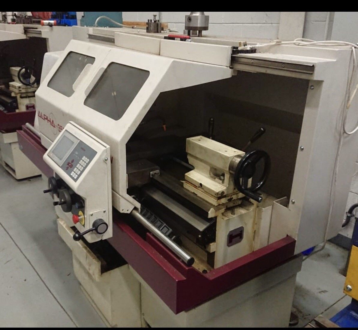 Harrison Alpha 350T CNC Teach Lathe