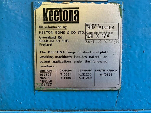 Keetona Hydroform Powered Box & Pan Folder, photo 4