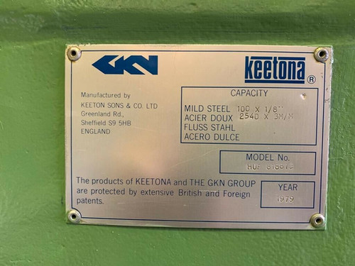 Keetona Hydroform Powered Box & Pan Folder, photo 5