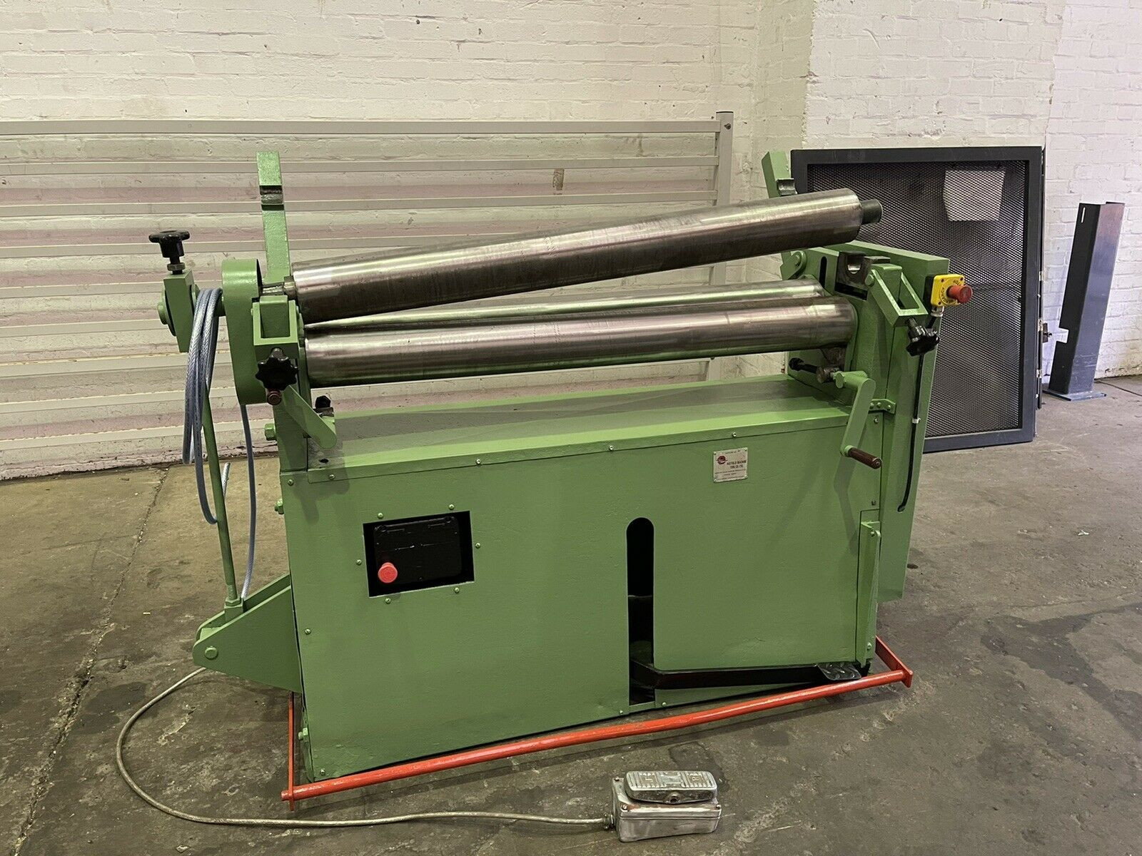 Keetona Powered Sheet Metal Bending Slip Rolls