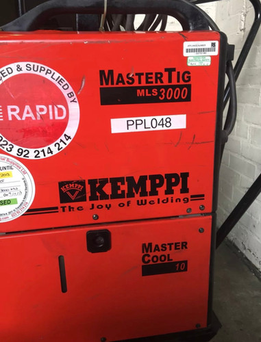 Kemppi Mastertig model MLS3000 Tig Welder, photo 3