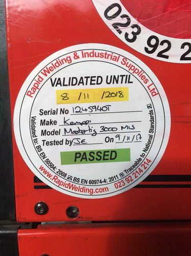 Kemppi Mastertig model MLS3000 Tig Welder, photo 4