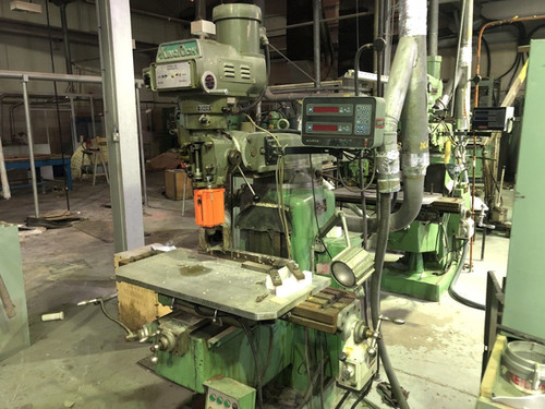King Rich V2000 Turret Miller (Acu-Rite 2-axis DRO), photo 1