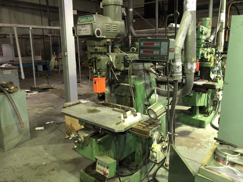 King Rich V2000 Turret Miller (Acu-Rite 2-axis DRO), photo 4