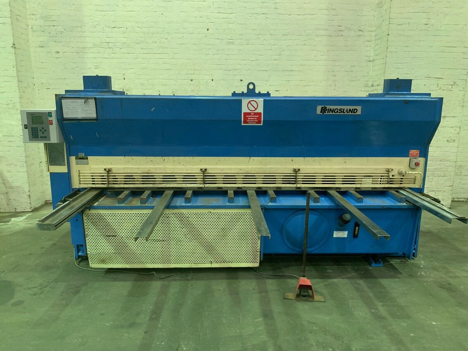 Kingsland 3m X 8mm CNC Hydraulic Sheet Metal Guillotine