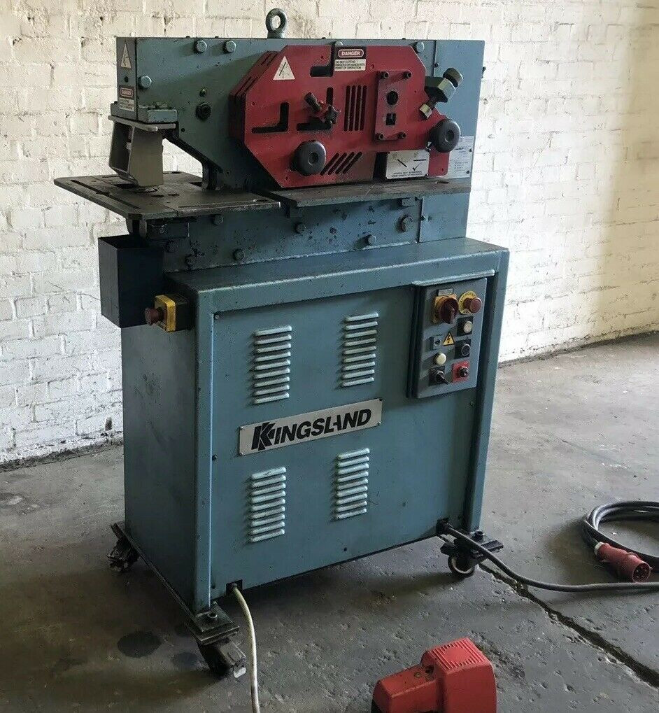 Kingsland 40xm Hydraulic Universal Ironworker 40 Ton