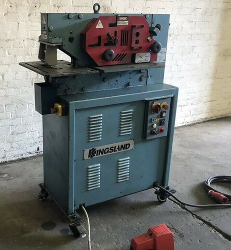 Kingsland 40xm Hydraulic Universal Ironworker 40 Ton, photo 1