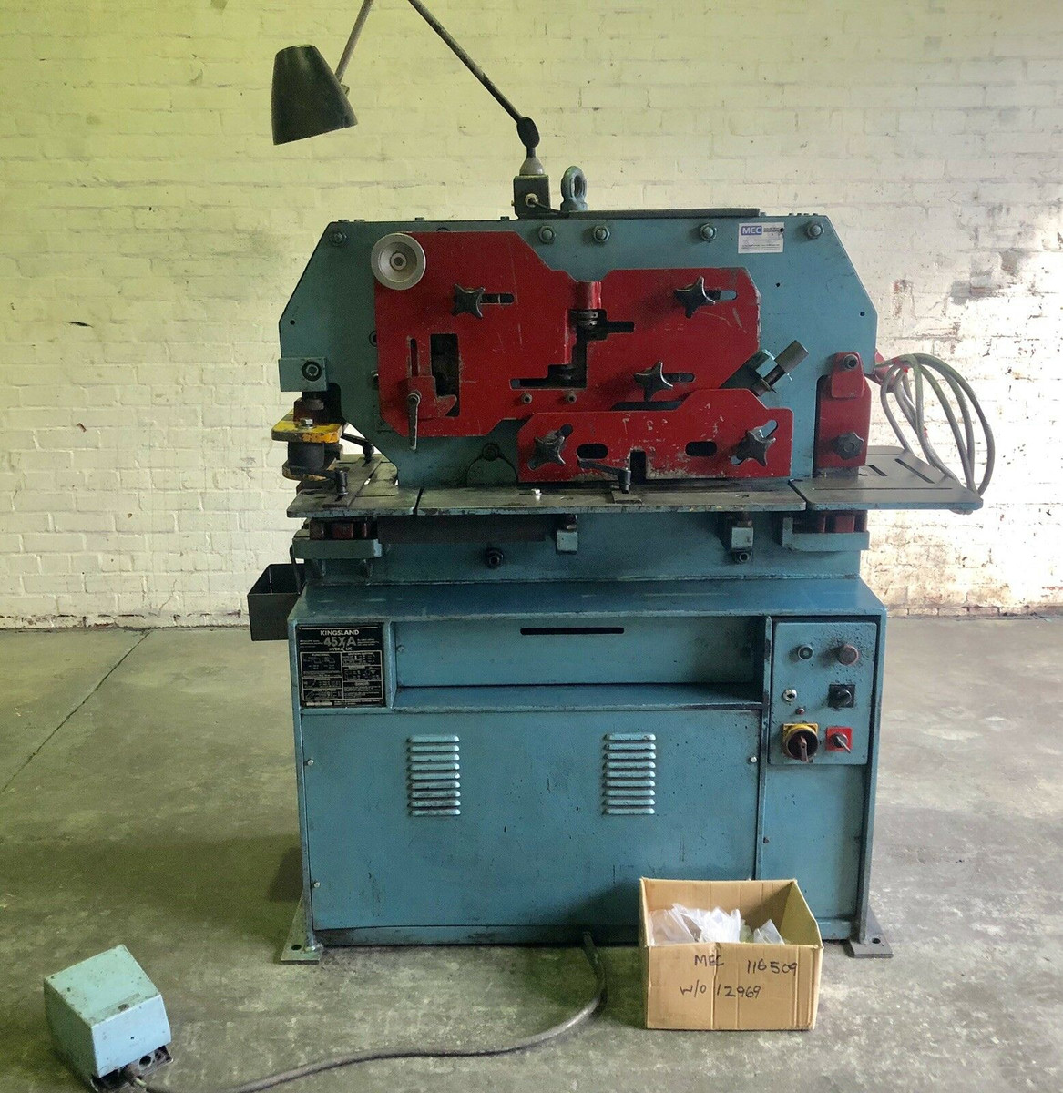 Kingsland 45XA Hydraulic Universal Iron Worker