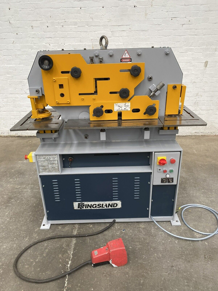 Kingsland 45XA Universal Hydraulic Ironworker