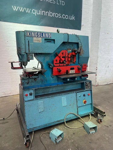 Kingsland 55XS Hydraulic 5 station Universal Steelworker, photo 2