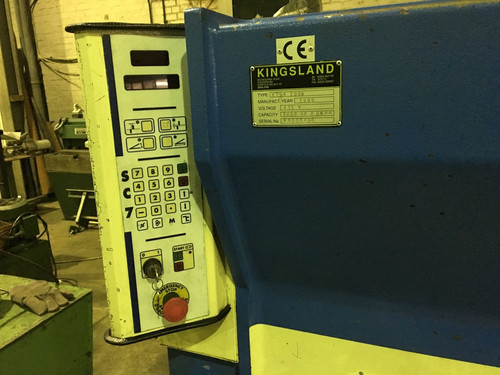 Kingsland KTSX 2060mm x 6mm Hydraulic Sheet Metal Guillotine, photo 3