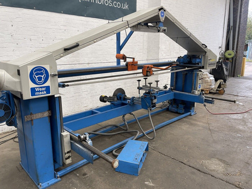 Kuhlmeyer Model ZBS 2 Twin Long Belt Grinding Machine, photo 2