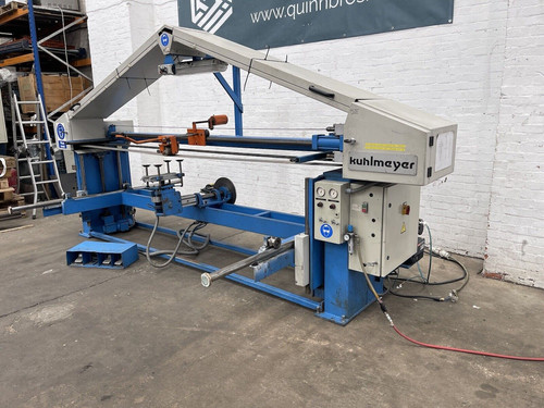 Kuhlmeyer Model ZBS 2 Twin Long Belt Grinding Machine, photo 4