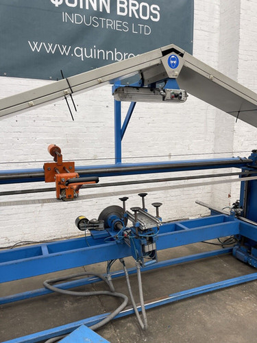 Kuhlmeyer Model ZBS 2 Twin Long Belt Grinding Machine, photo 5