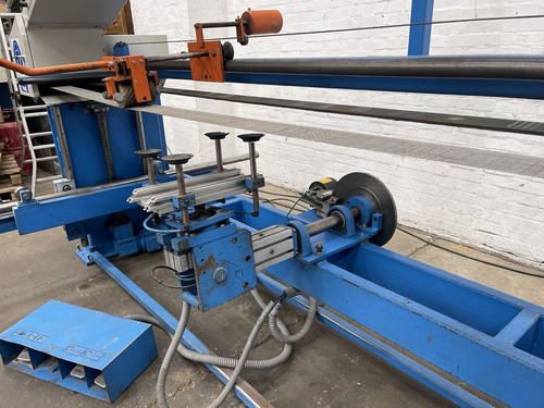 Kuhlmeyer Model ZBS 2 Twin Long Belt Grinding Machine, photo 6