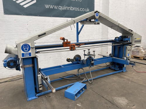 Kuhlmeyer Model ZBS 2 Twin Long Belt Grinding Machine, photo 7