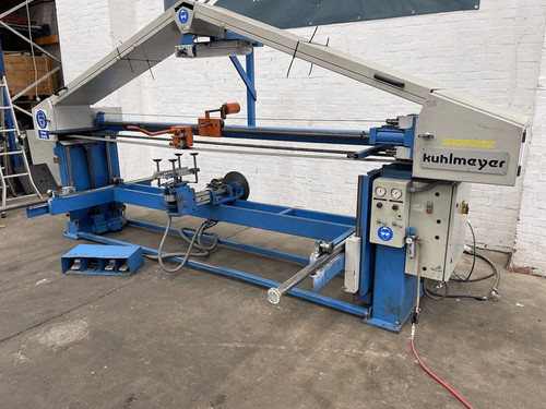 Kuhlmeyer Model ZBS 2 Twin Long Belt Grinding Machine, photo 8