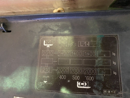 Linde L14 Pallet Truck, photo 4
