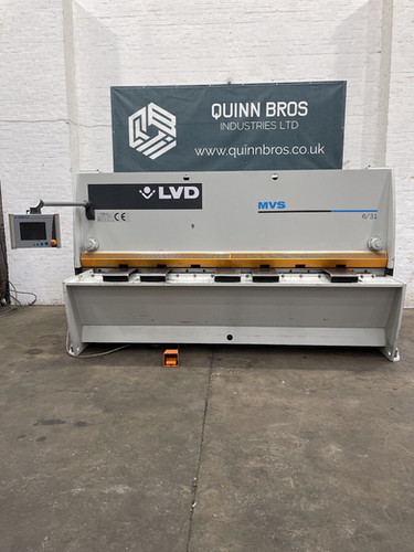 LVD MVS - TS 6/3100 CNC Hydraulic Guillotine With Touch Screen