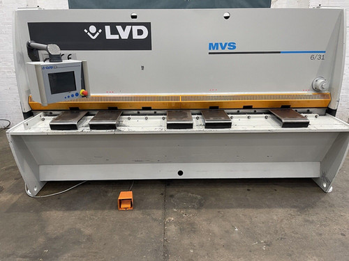 LVD MVS - TS 6/3100 CNC Hydraulic Guillotine With Touch Screen, photo 2