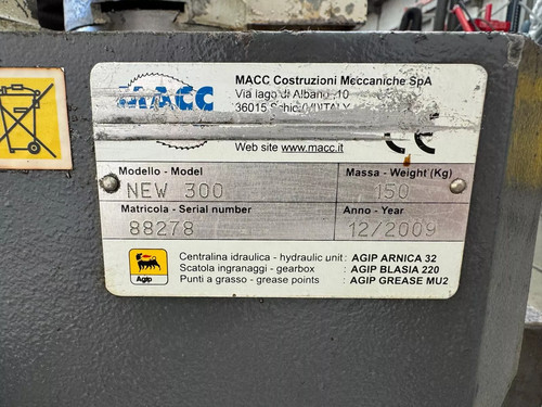 Macc New 300 Circular Chop Saw, photo 2