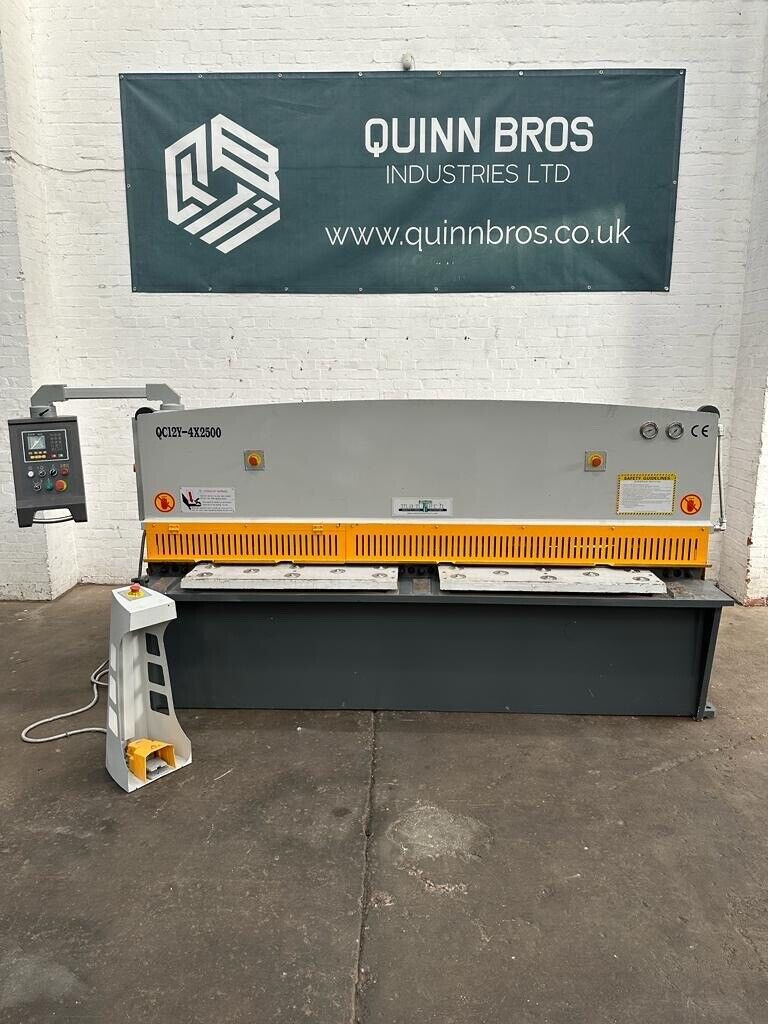 Mantech 2.5m Hydraulic Sheet Metal Guillotine