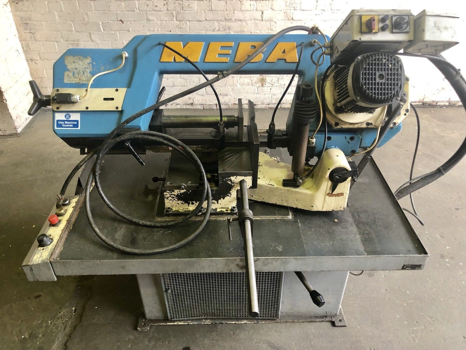 Meba 230DGP Double Mitre Horizontal Bandsaw