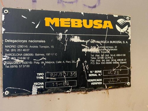Mebusa 3m X 90t CNC Press Brake, photo 2