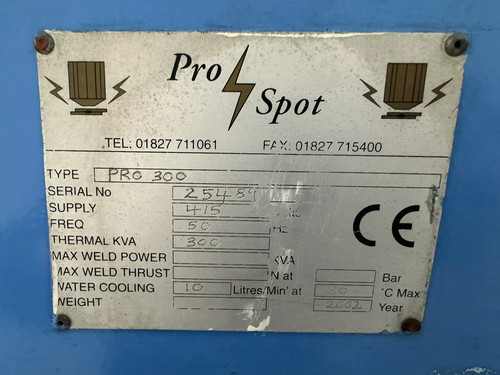 Meritus Pro Spot 300kva Resistance Spot Welder, photo 6