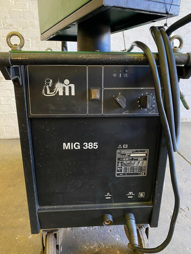 Migatronic 385 Mig Welder Trolly Mounted, photo 3