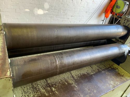 Morgan Powered Pinch Pyramid Bending Slip Rolls, photo 3