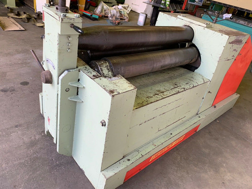 Morgan Powered Pinch Pyramid Bending Slip Rolls, photo 7