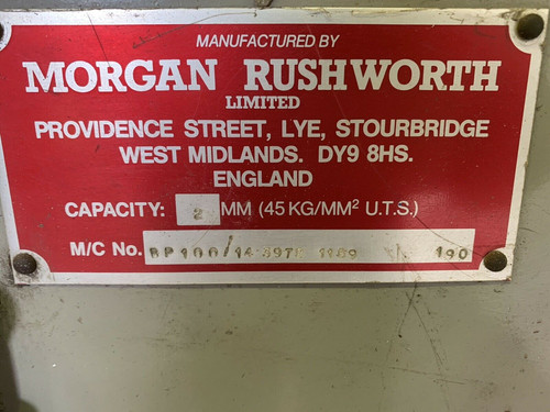 Morgan Rushworth 2.5m Box & Pan Folder, photo 3
