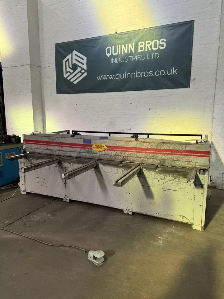 Morgan Rushworth 3m DD Sheet Metal Guillotine