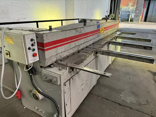 Morgan Rushworth 3m DD Sheet Metal Guillotine, photo 3