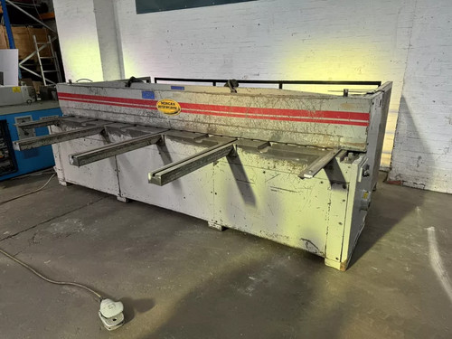 Morgan Rushworth 3m DD Sheet Metal Guillotine, photo 4