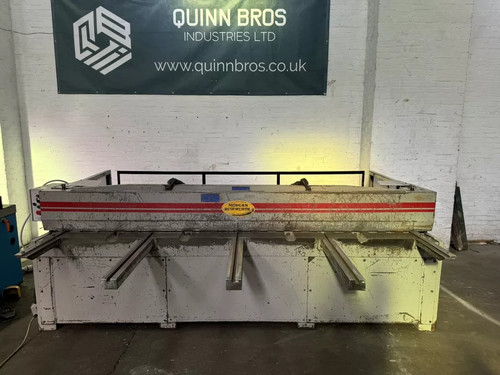 Morgan Rushworth 3m DD Sheet Metal Guillotine, photo 7