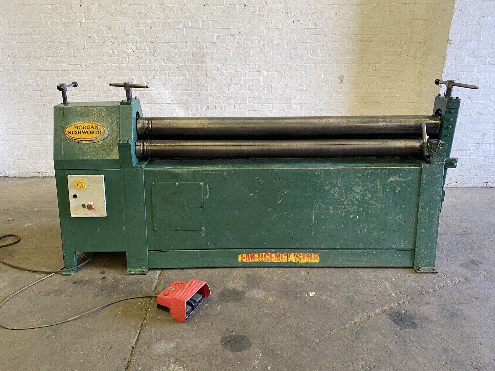 Morgan Rushworth 6ft pyramid Bending Slip Rolls