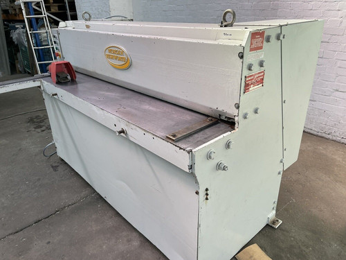 Morgan Rushworth DDPG 1500/2 Sheet Metal Guillotine, photo 5