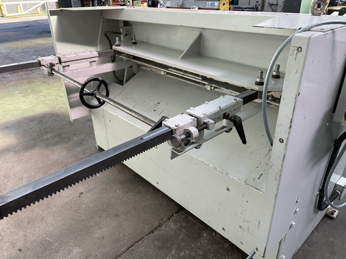 Morgan Rushworth DDPG 1500/2 Sheet Metal Guillotine, photo 7