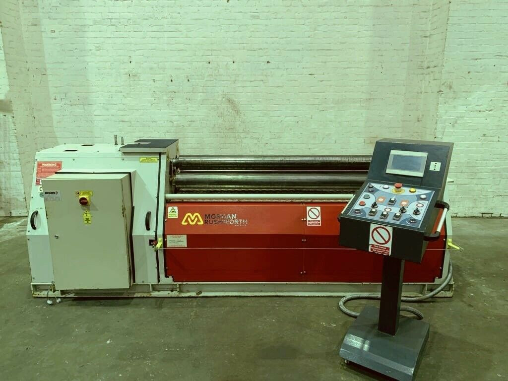 Morgan Rushworth DPBM-4 Powered Pyramid Bending Slip Rolls