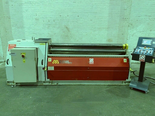 Morgan Rushworth DPBM-4 Powered Pyramid Bending Slip Rolls, photo 3