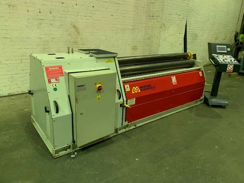 Morgan Rushworth DPBM-4 Powered Pyramid Bending Slip Rolls, photo 5