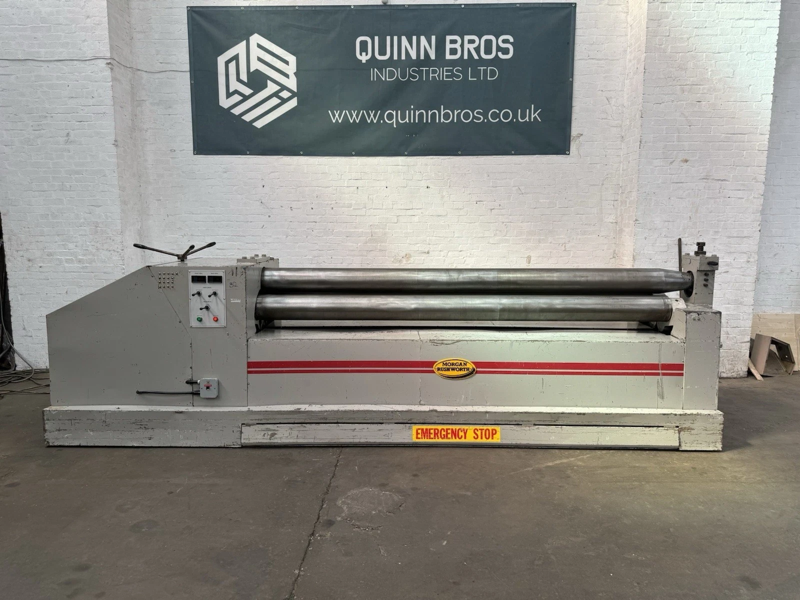 Morgan Rushworth DPBM3000 Double Pinch Pyramid Bending Rolls